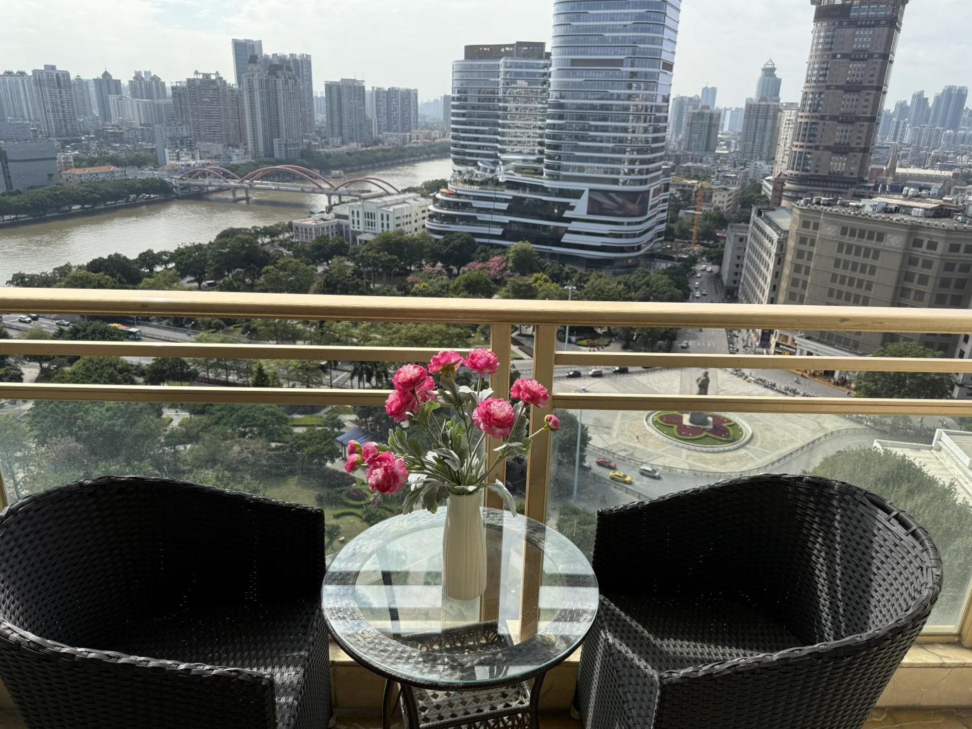 Waifiden Guangzhou Haizhu Square Wanyi Apartment Luaran gambar