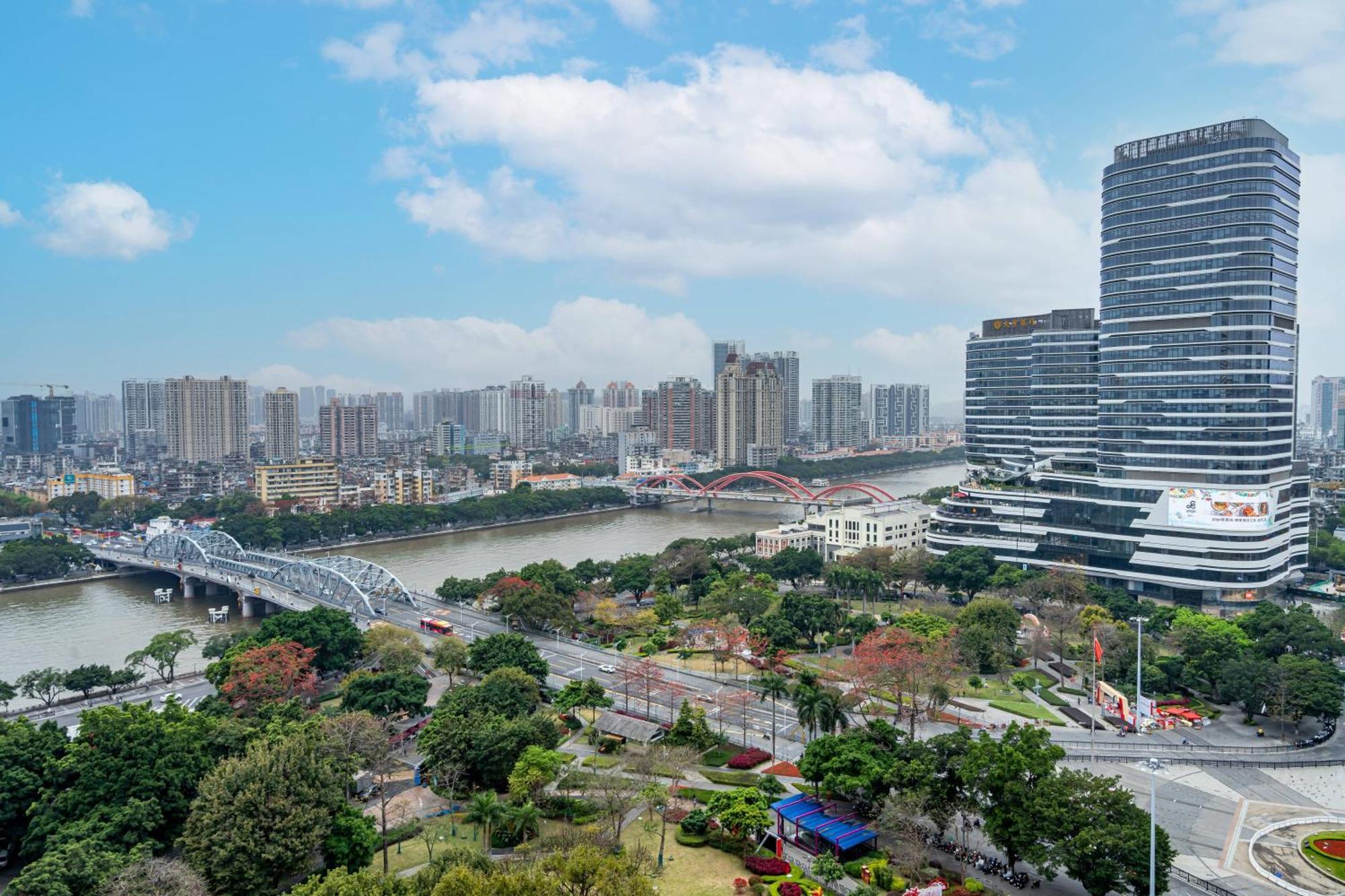 Waifiden Guangzhou Haizhu Square Wanyi Apartment Luaran gambar