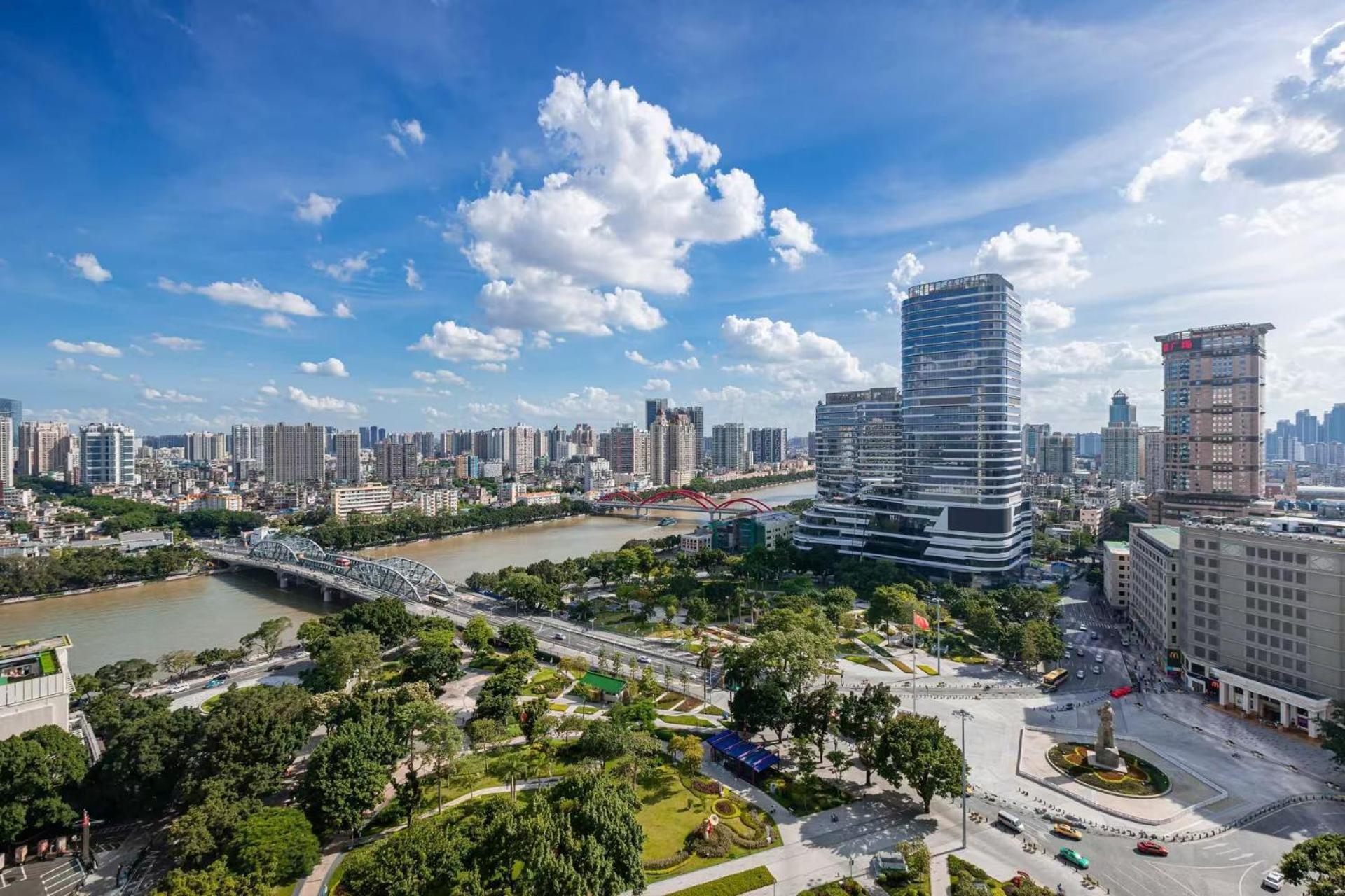 Waifiden Guangzhou Haizhu Square Wanyi Apartment Luaran gambar